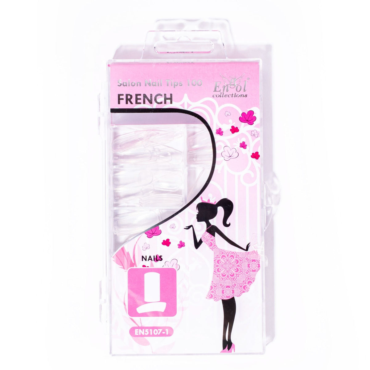Uñas tip french (en5107-1)