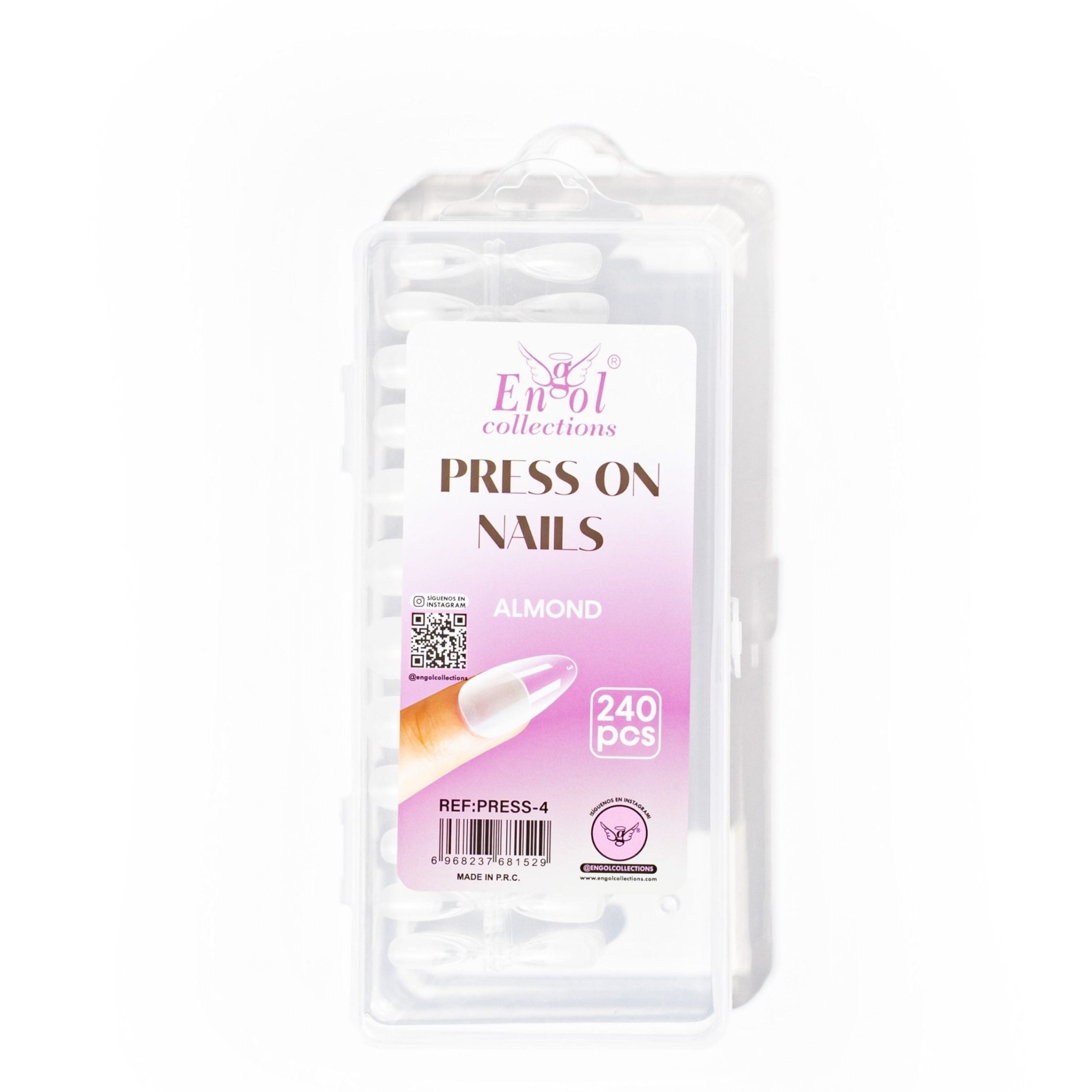 Uñas press on almond (press-04)