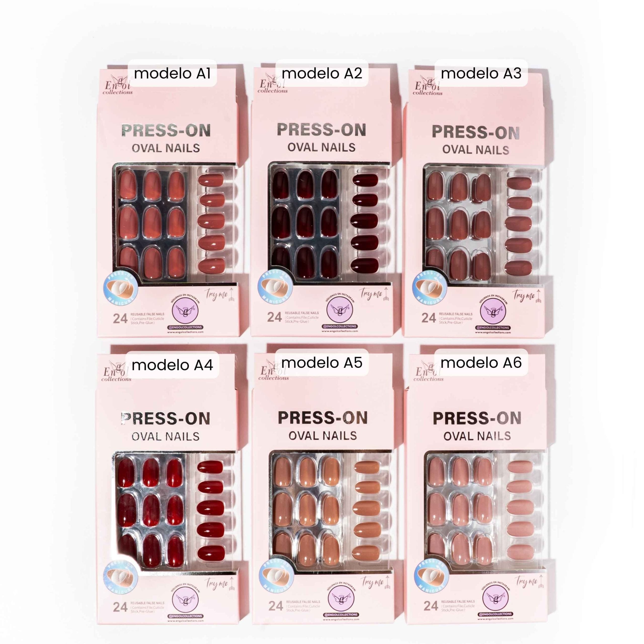 press on oval (oval-28)
