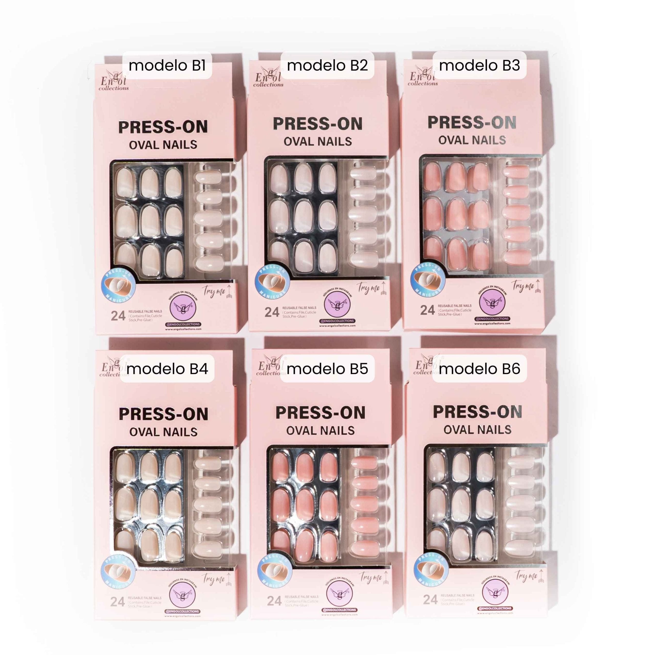 press on oval (oval-28)