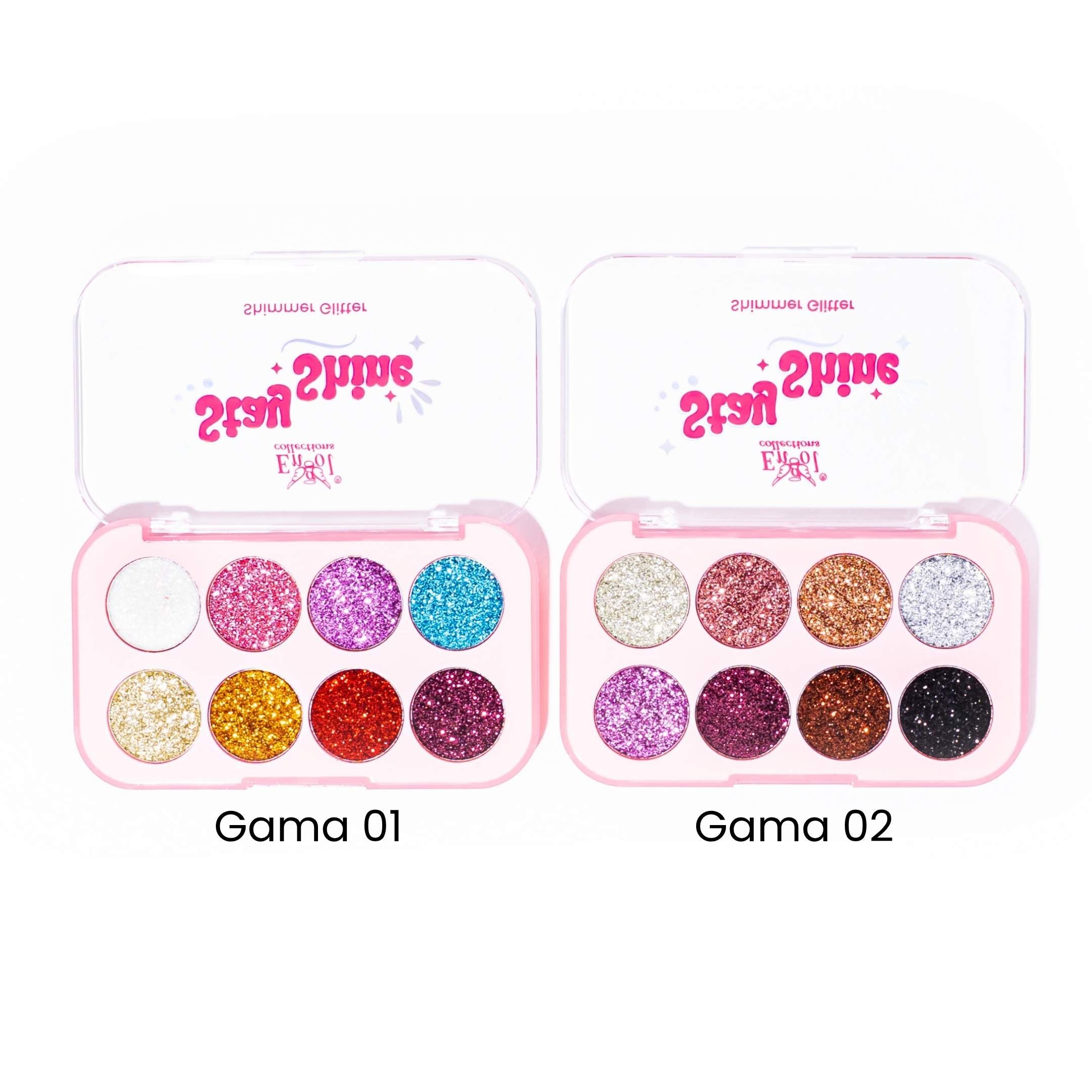 Glitters prensados (m22-b)