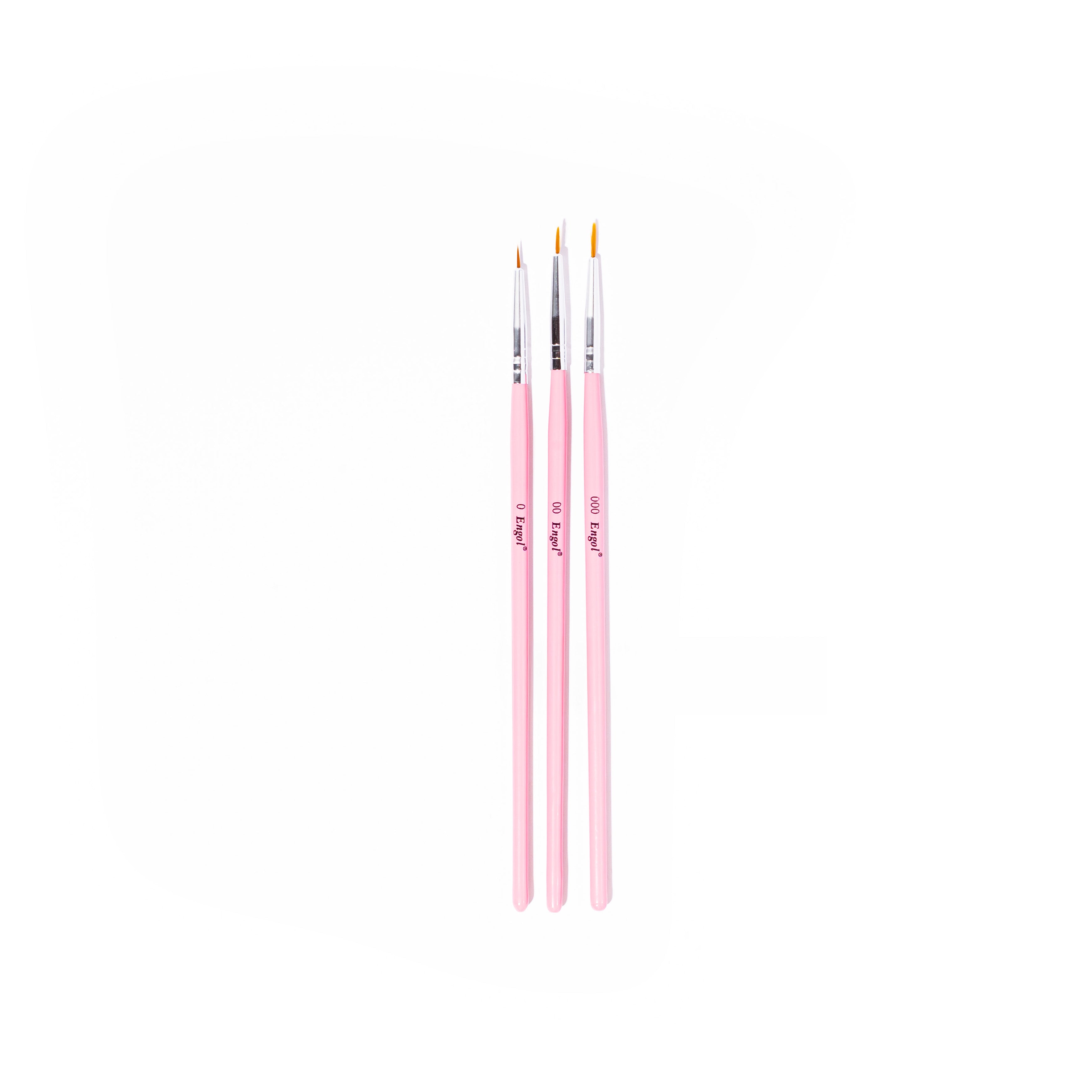 trio pinceles manicure (tl-03)